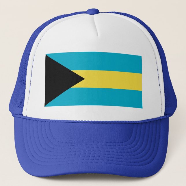 Casquette avec drapeau des Bahamas (Devant)