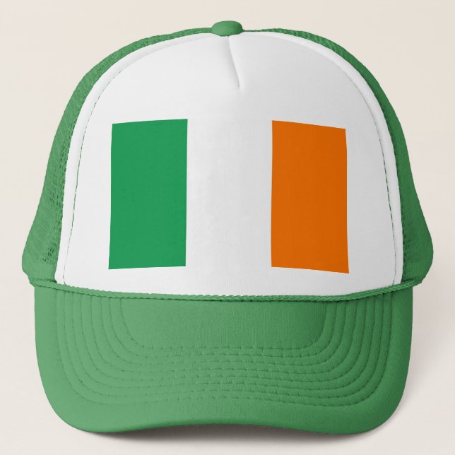 Casquette avec drapeau d'Irlande (Devant)