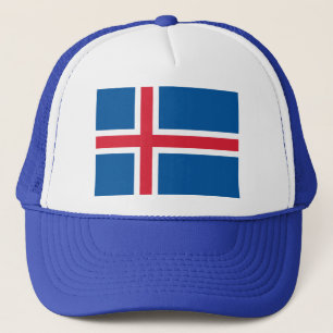 Casquette avec drapeau d'Islande