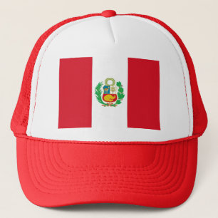 Casquette avec Drapeau du Pérou