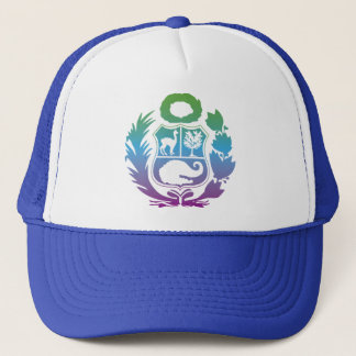 Casquette avec escudo du Pérou dans dégradez Turc