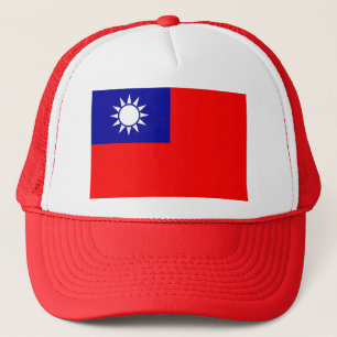 Casquette avec le drapeau de Taïwan