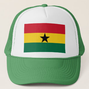 Casquette avec le drapeau du Ghana