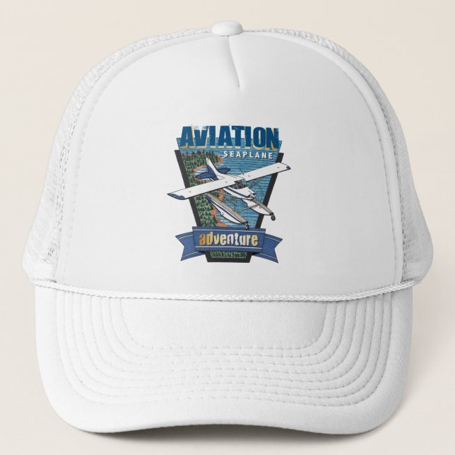 Casquette Aventure hydravion (Devant)