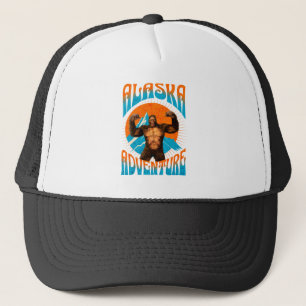 Casquette Aventure rétro Sasquatch de montagne en Alaska