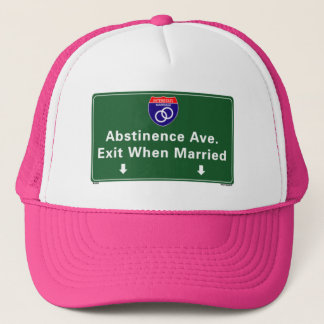 Casquette Avenue d'abstinence