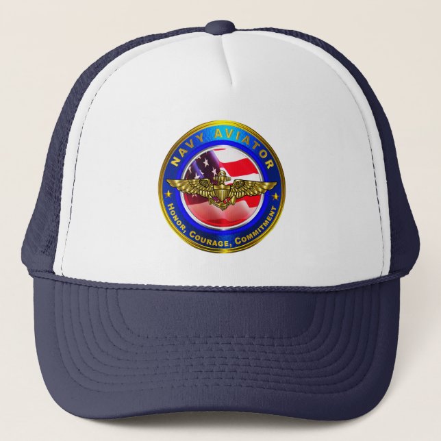 Casquette Aviateur de la Marine (Devant)