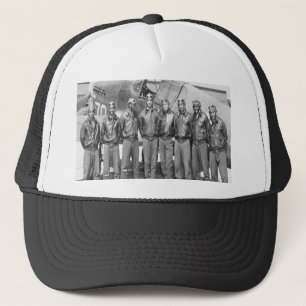 Casquette Aviateurs de Tuskegee, groupe de queues rouge