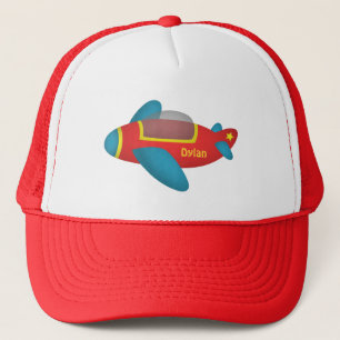 Casquette Avion à réaction mignon et coloré pour enfants