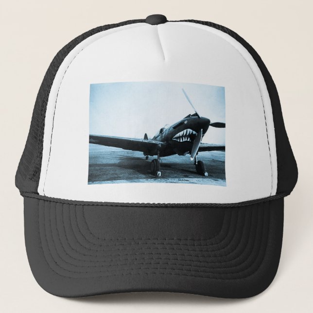 Casquette Avion de combat de Flying Tigers Curtiss P-40 de (Devant)