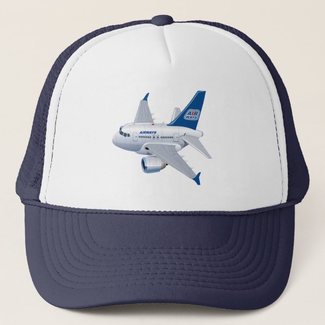 Casquette Avion de dessin (Devant)