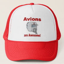 Avion's Are Awesome - Classique Avion Style Casque