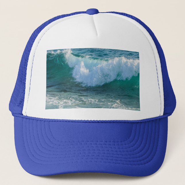 Casquette Awesome Wave mer mer mer mer mer nature océan (Devant)