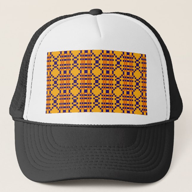 Casquette Aztèque Tribale Abstraite Ethnique Chic Design (Devant)