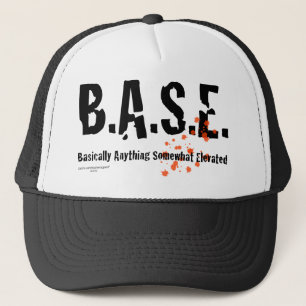 Casquette B.A.S.E. Parachutiste sautant