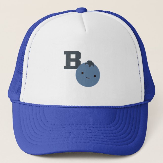 Casquette B est pour Blueberry (Devant)