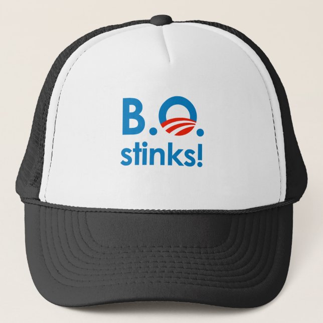 Casquette B.O. Puanteurs/Anti-Obama (Devant)