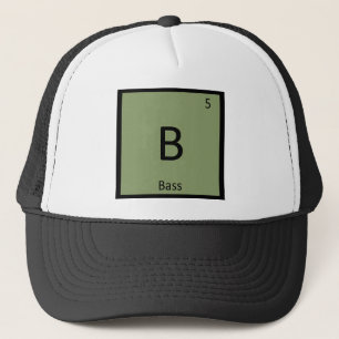 Casquette B - Pêche de la basse chimie symbole du tableau pé