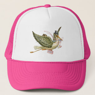 CASQUETTE BABY SHOWER STORK
