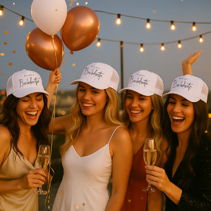 Casquette Bachelorette Éclaireur de script minimaliste mod