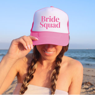 Casquette Bachelorette personnalisée rose