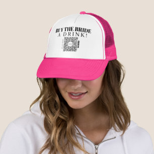 Casquette Bachelorette Venmo Code QR Acheter La Mariée Un Ve