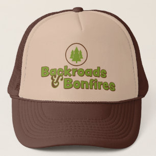 Casquette Backroads & Bonfires Trucker Hat