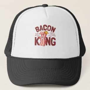 Casquette Bacon King Meat Lover Cadeaux pour hommes garçons