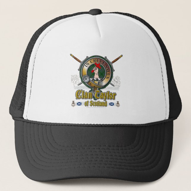 Casquette Badge de clan Taylor (Devant)