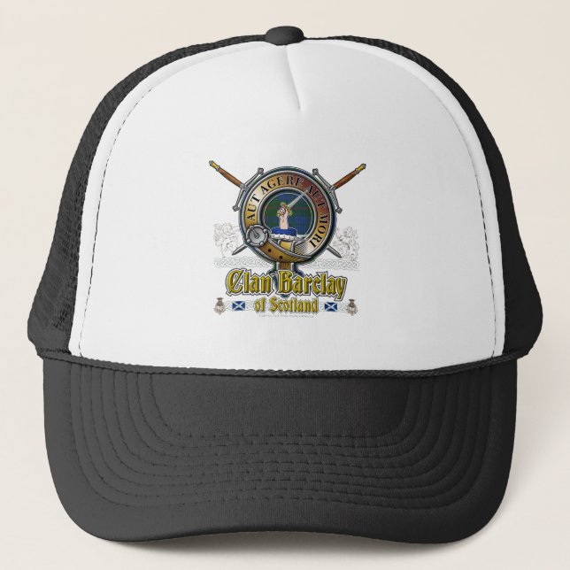 Casquette Badge de crête de Barclay (Devant)