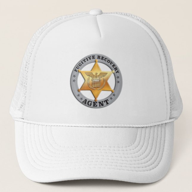 CASQUETTE BADGE DE L'AGENT DE RESTAURATION FUGITIV (Devant)