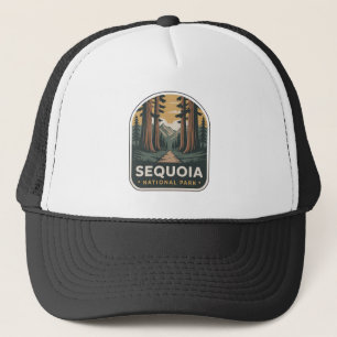 Casquette Badge du sentier forestier du parc national de Seq