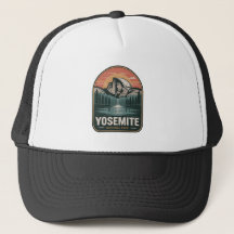 Badge Rétro du Parc National de Yosemite