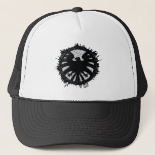 Casquette Badge S.H.I.E.L.D. Réseau Mondial Grunge
