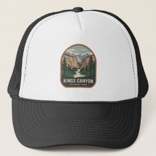 Casquette Badge Vintage du Parc National de Kings Canyon