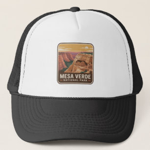Casquette Badge Vintage du Parc National de Mesa Verde