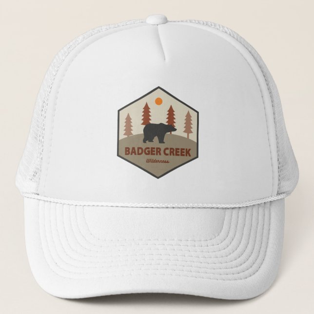 Casquette Badger Creek Wilderness Oregon Bear (Devant)