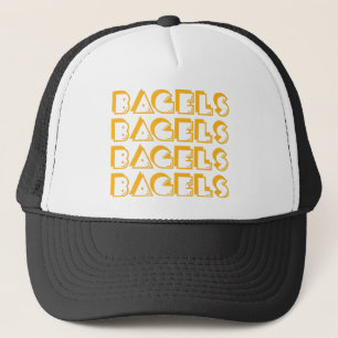 Casquette Bagles bagels bagels bagels mots
