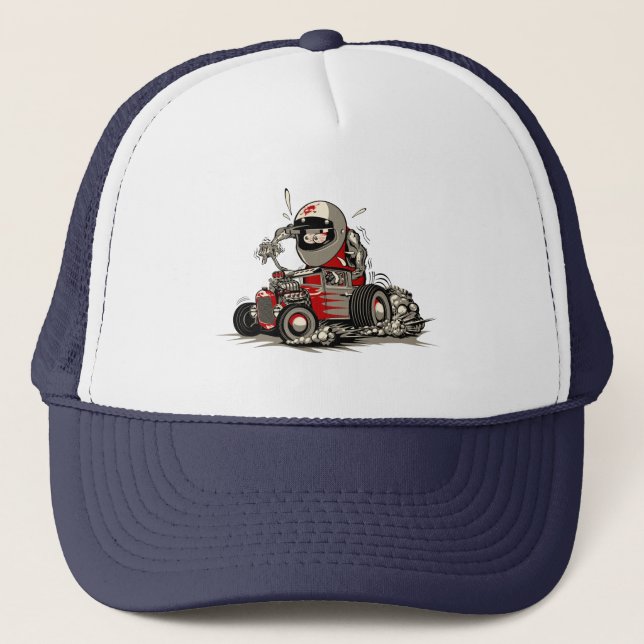 Casquette Baguette de rat rétro (Devant)