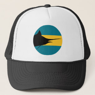 Casquette Bahamas Blue marlin Bahamian National Animal Flag