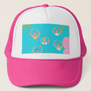 Casquette Baigneurs artistiques   Illustration de natation a