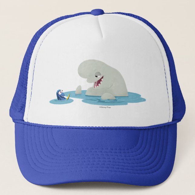 Casquette Bailey & Dory | Nager avec des amis (Devant)