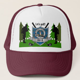 Casquette Bain Insigne personnalisé Clan Golf