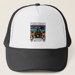 Casquette Balais Gratuits Promenades Halloween Maison Hantée