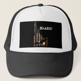 CASQUETTE BALD EAGLE BOIS BRÛLÉ - IDAHO PATRIOT NOIR