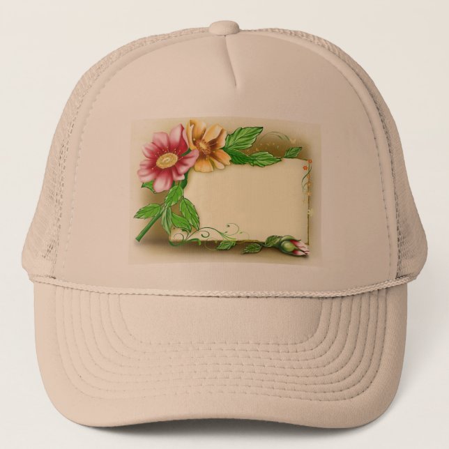 Casquette Balise Nom des fleurs (Devant)