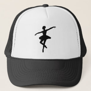 Casquette Ballet simple Ballerina noir blanc