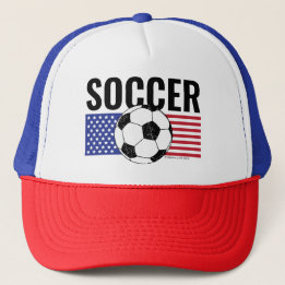 Casquette Ballon de football USA Stars & Stripes Unisexe
