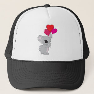 Casquette Ballons de coeur de koala