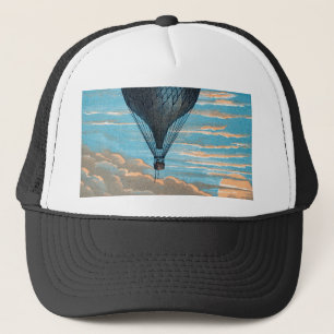 Casquette Balloon à air chaud vintage Retro View First Ballo